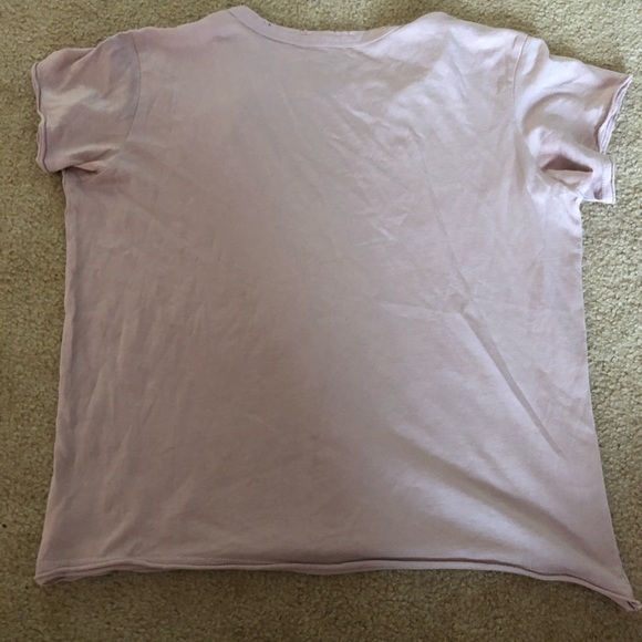 American Threads cropped distressed tee - Picture 2 of 4